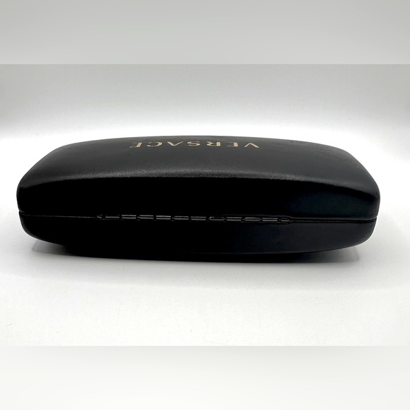 Versace Eyeglass Sunglass Hard Black Case Medium Size - Picture 3 of 4
